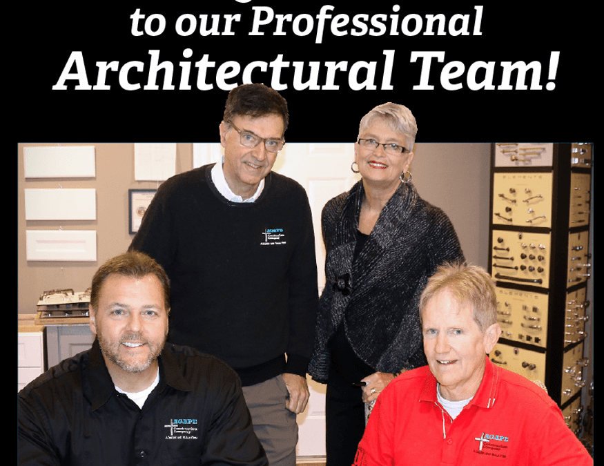 Trust our Architectural Team!