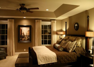 brown master bedroom warm pillows interior design selections