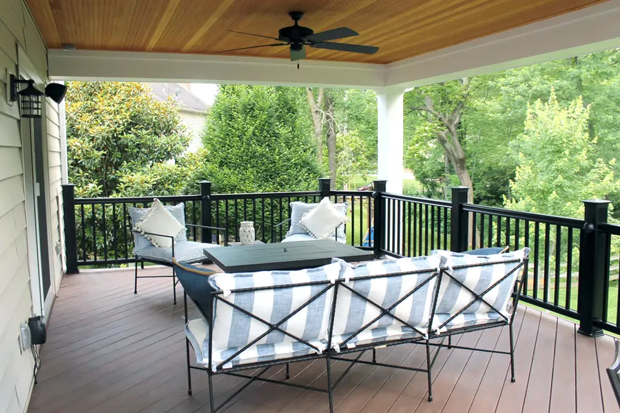 deck and home remodel in Webster Groves MO by Agape Construction