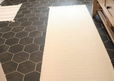 tile floor bath