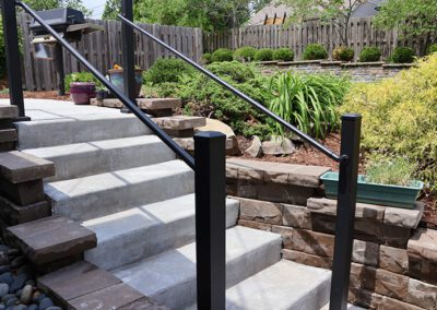 outdoor patio stairs
