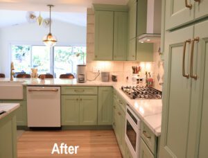 kitchen after remodel