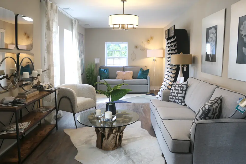 Agape Construction Kirkwood design center couch color selection furniture