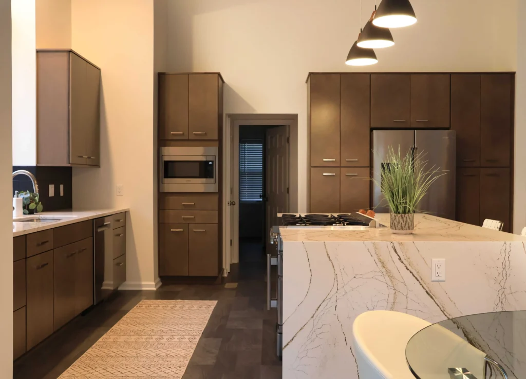 Mid Century Modern Kitchen by Agape Construction