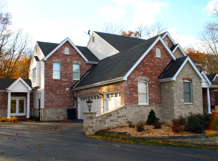 brick masonry stonework historical garage house