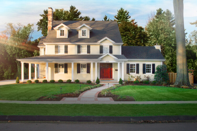 bold classic home front exterior