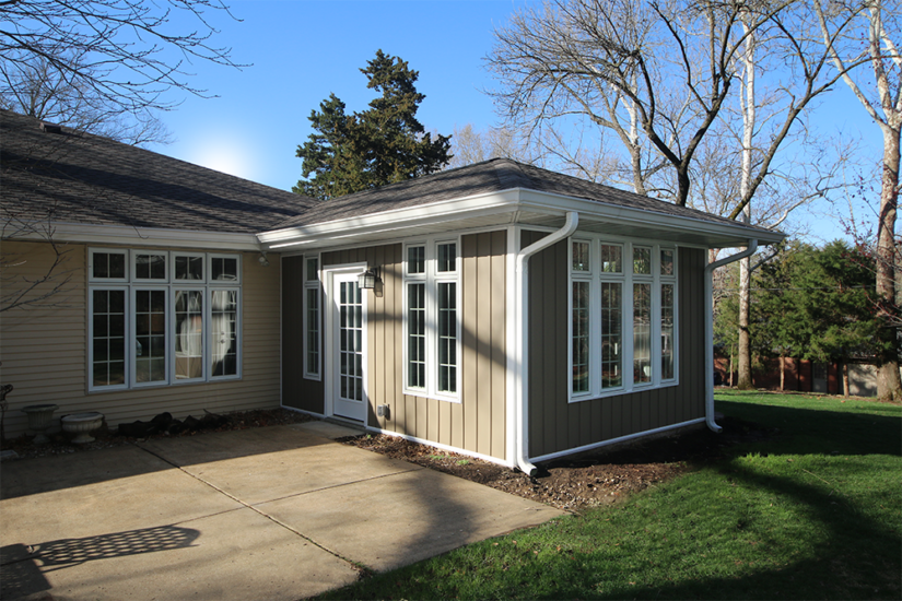 Rear bump out addition