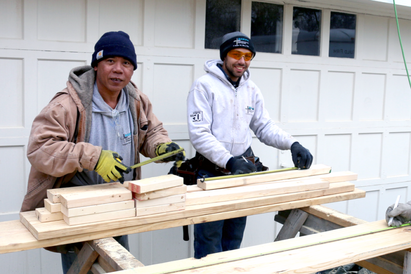 hardhat worker construction contractor