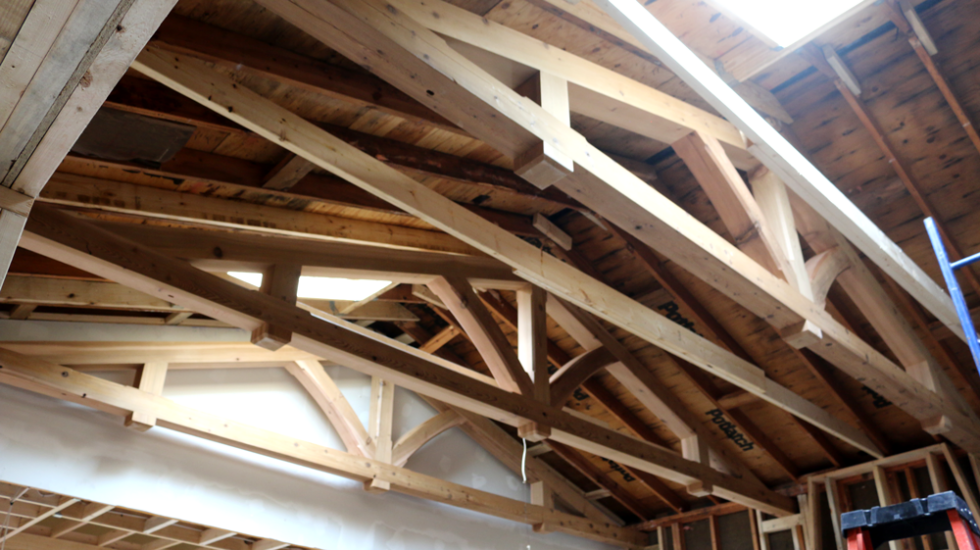 rafters built