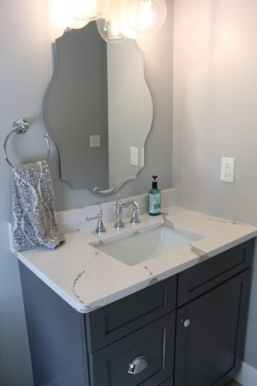 hall bath vanity
