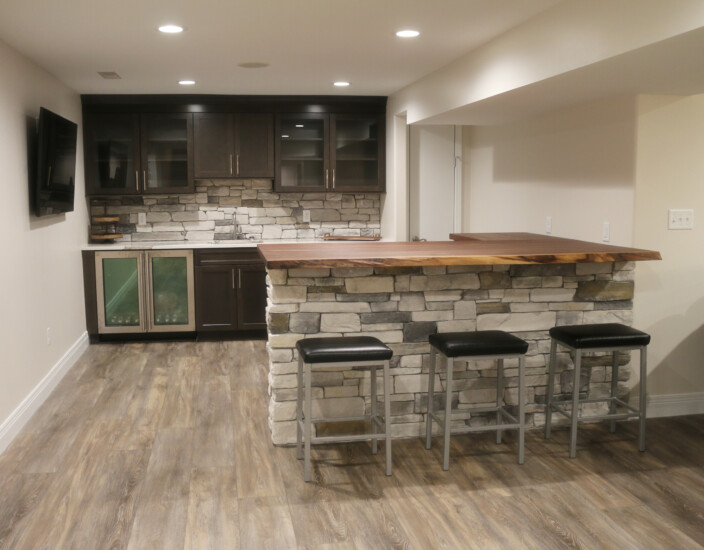 basement bar