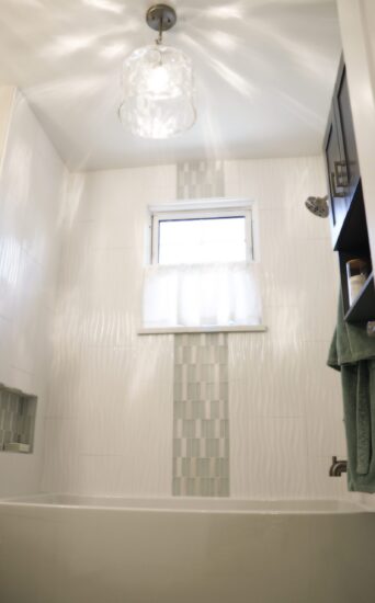 light refreshing bathroom remodel