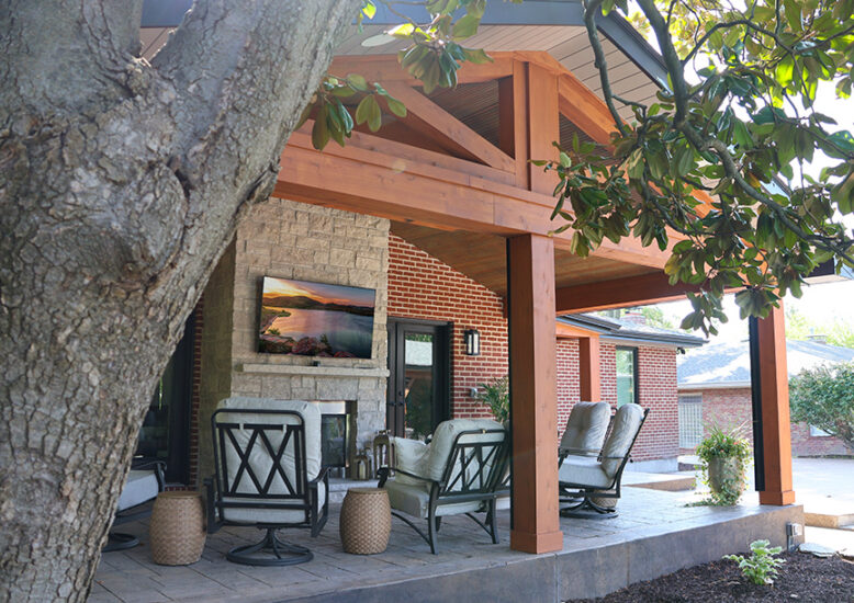 outdoor living room