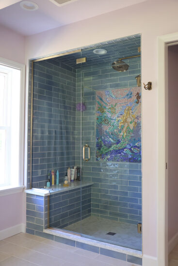 mermaid shower