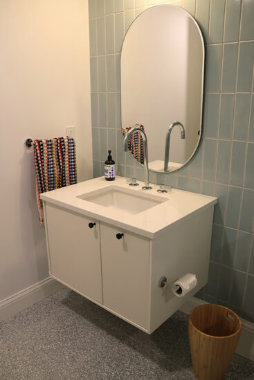 basement bathroom