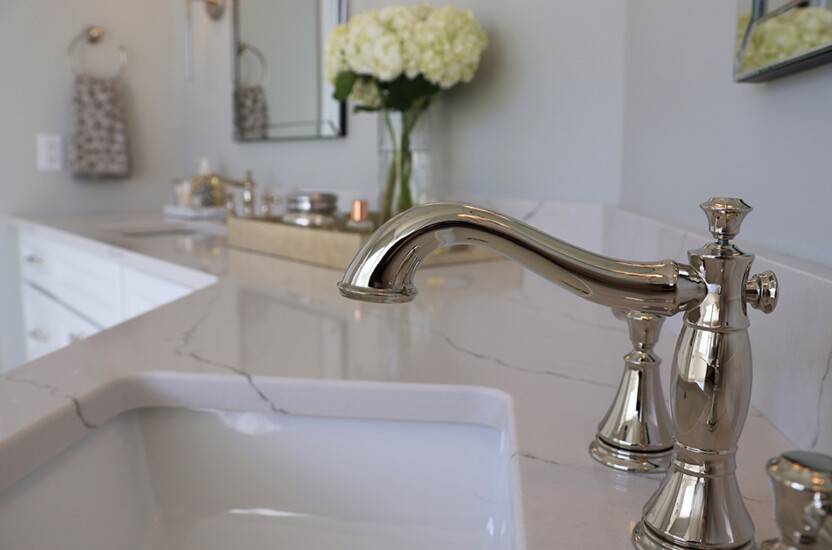 primary bath double sinks