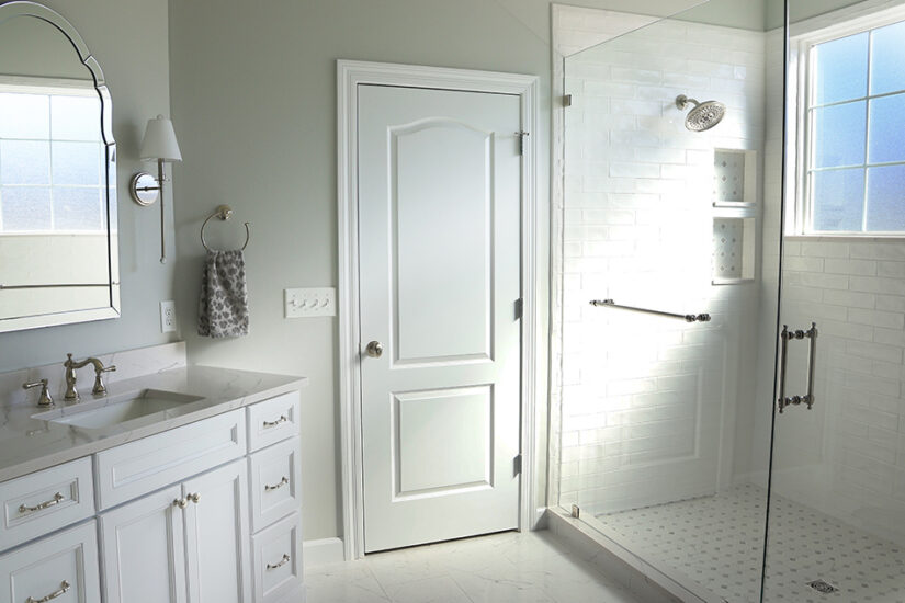 primary bathroom shower