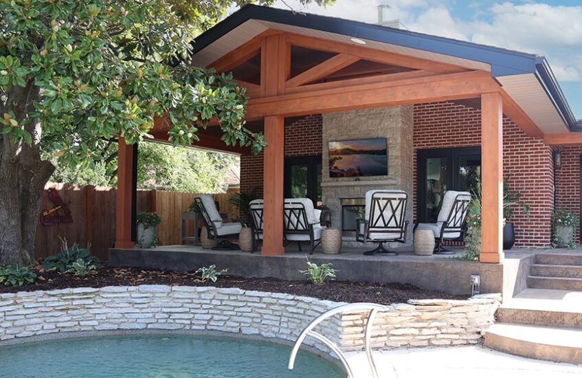 outdoor living room
