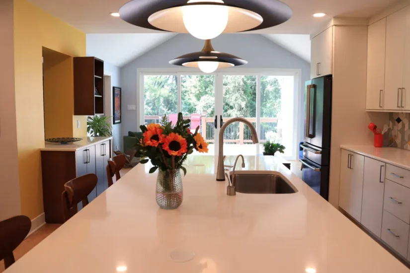 mid century modern kitchen