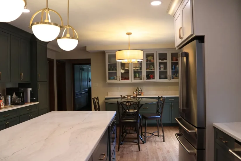 spacious kitchen