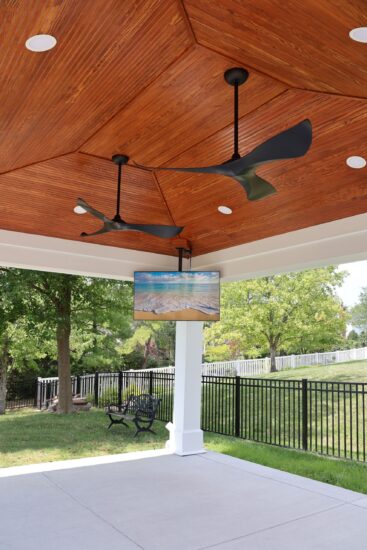 outdoor living detached pavilion