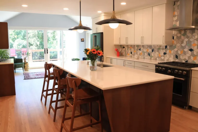 mid century modern kitchen