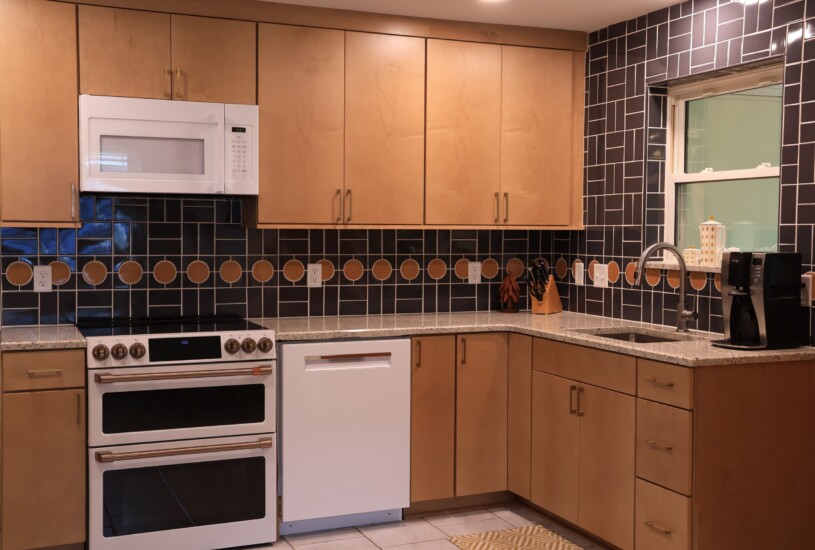 Mid Century Modern Style kitchen remodel
