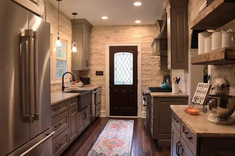 English tudor kitchen