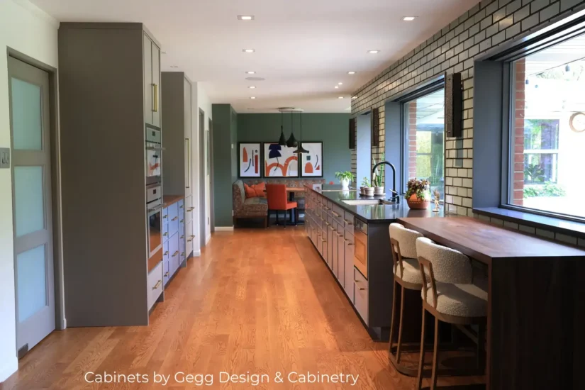 mid century modern kitchen