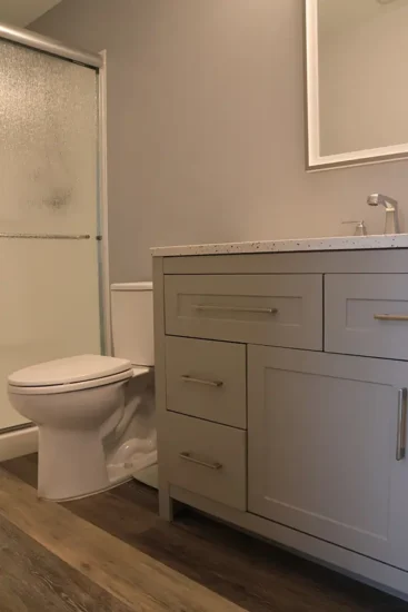 basement bathroom