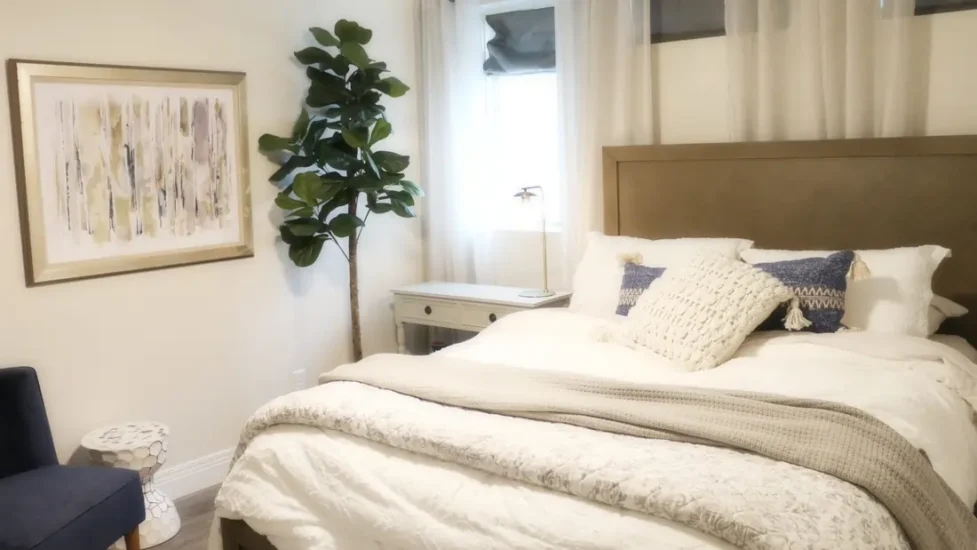 basement bedroom