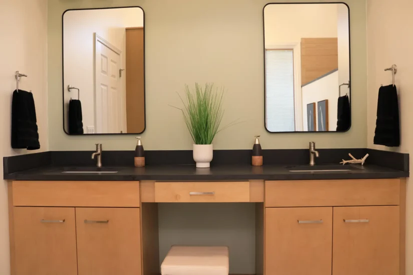 primary bath dual vanity