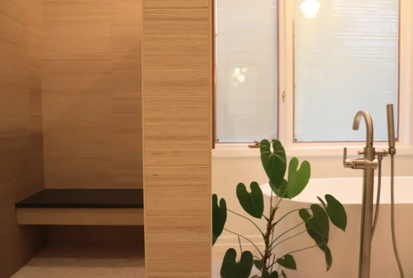 open shower concept spa like feel primary bath