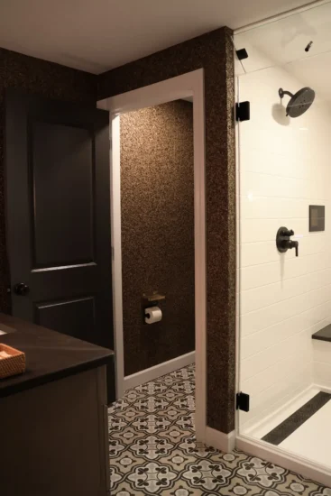 basement bathroom
