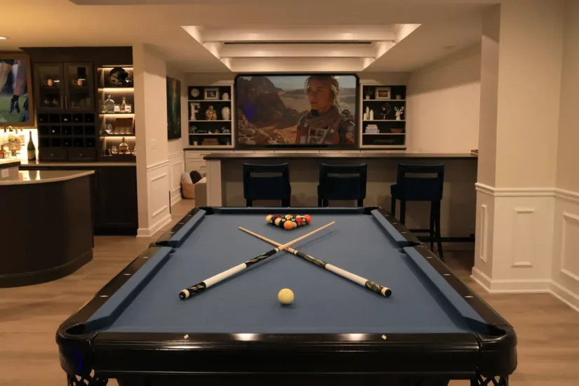 finished basement remodel