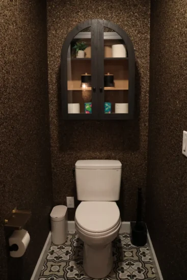 basement bathroom