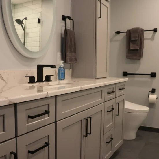 primary bathroom remodel