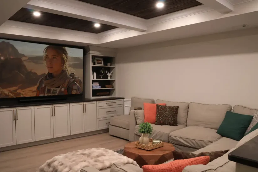 basement tv lounge
