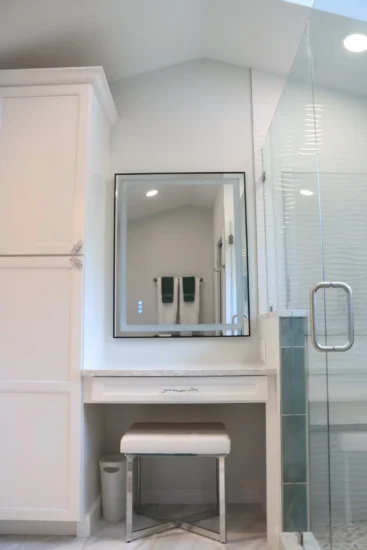 primary bathroom remodel