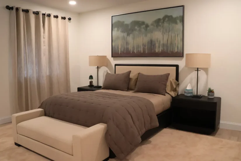 basement bedroom