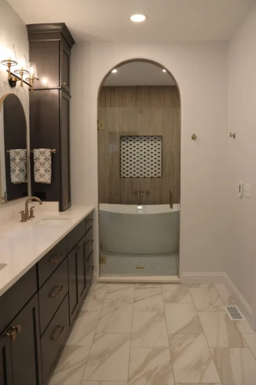 primary bathroom